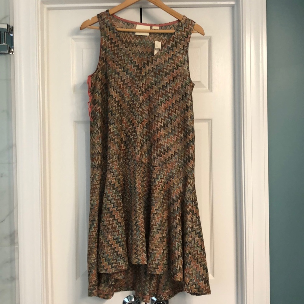 Anthropologie Maeve multicolor dress, S NWT